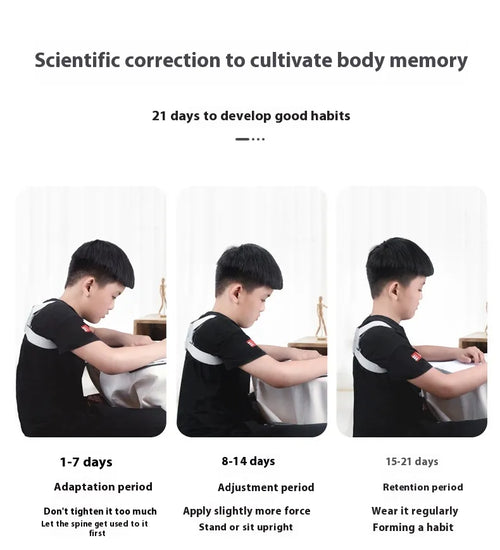 PosturePro Smart Corrector – Adjustable Reminder Device for Better Posture
