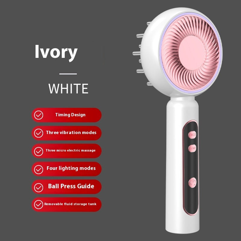 GlowVibe Scalp Massage Comb                   (★★★★★ (4.89/5) – 261 Verified Reviews)