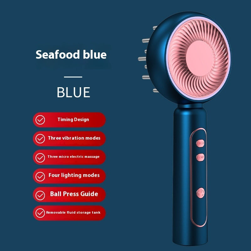 GlowVibe Scalp Massage Comb                   (★★★★★ (4.89/5) – 261 Verified Reviews)