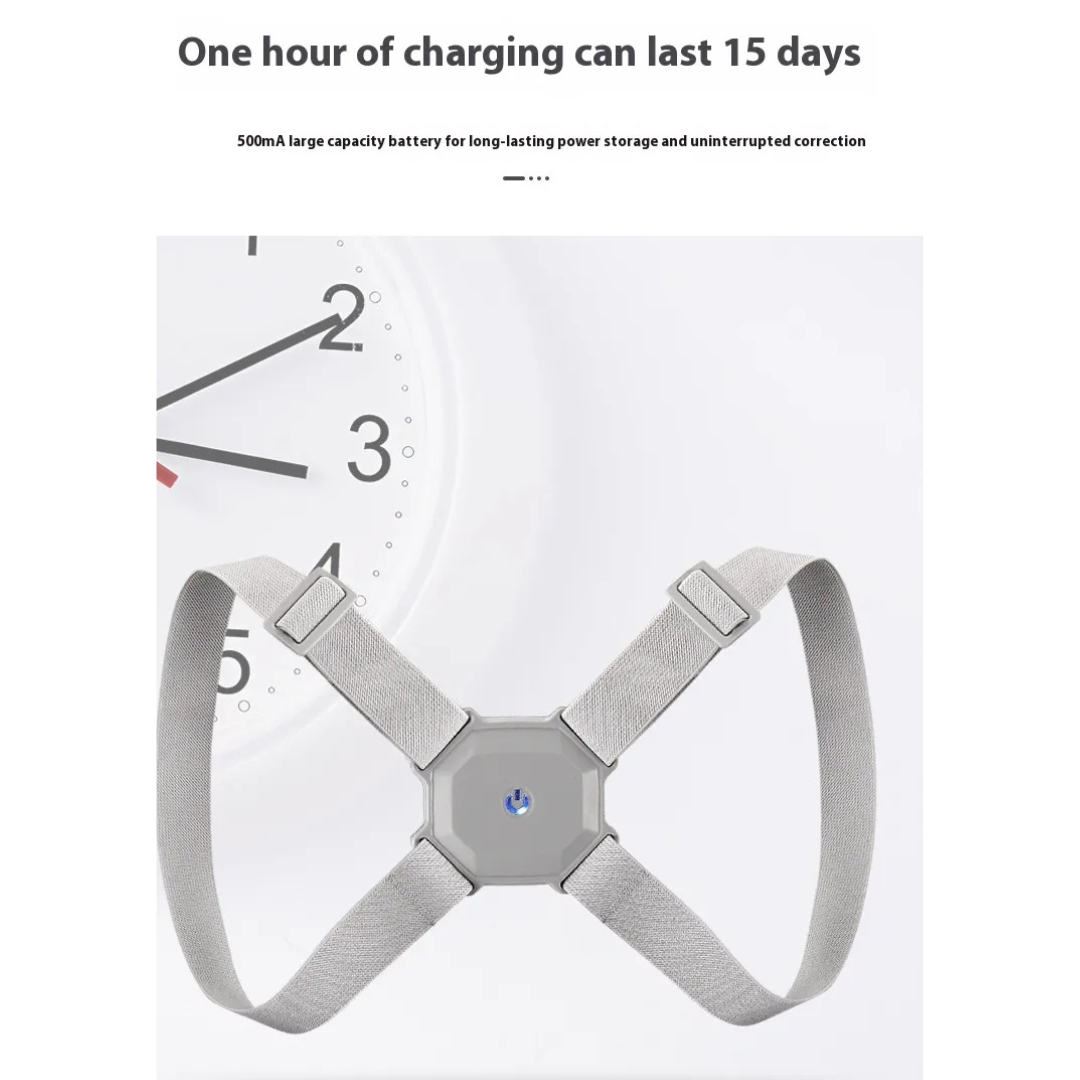 PosturePro Smart Corrector – Adjustable Reminder Device for Better Posture