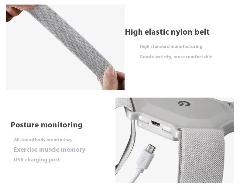PosturePro Smart Corrector – Adjustable Reminder Device for Better Posture