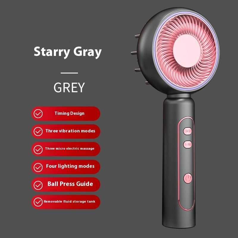 GlowVibe Scalp Massage Comb                   (★★★★★ (4.89/5) – 261 Verified Reviews)